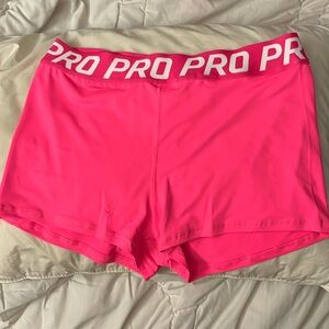 Pink Volleyball Shorts